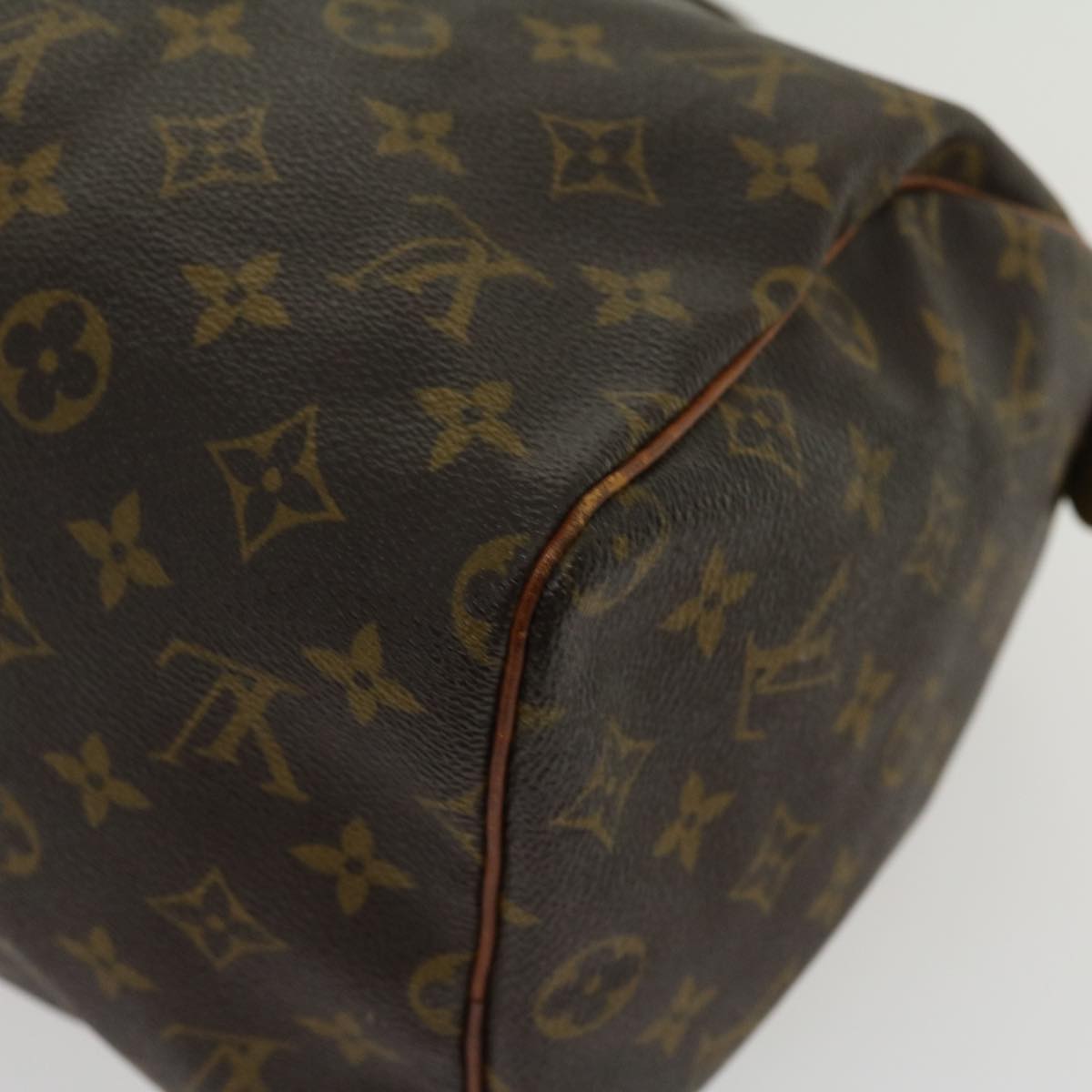 LOUIS VUITTON Monogram Speedy 30 Hand Bag M41526 LV Auth jk2148