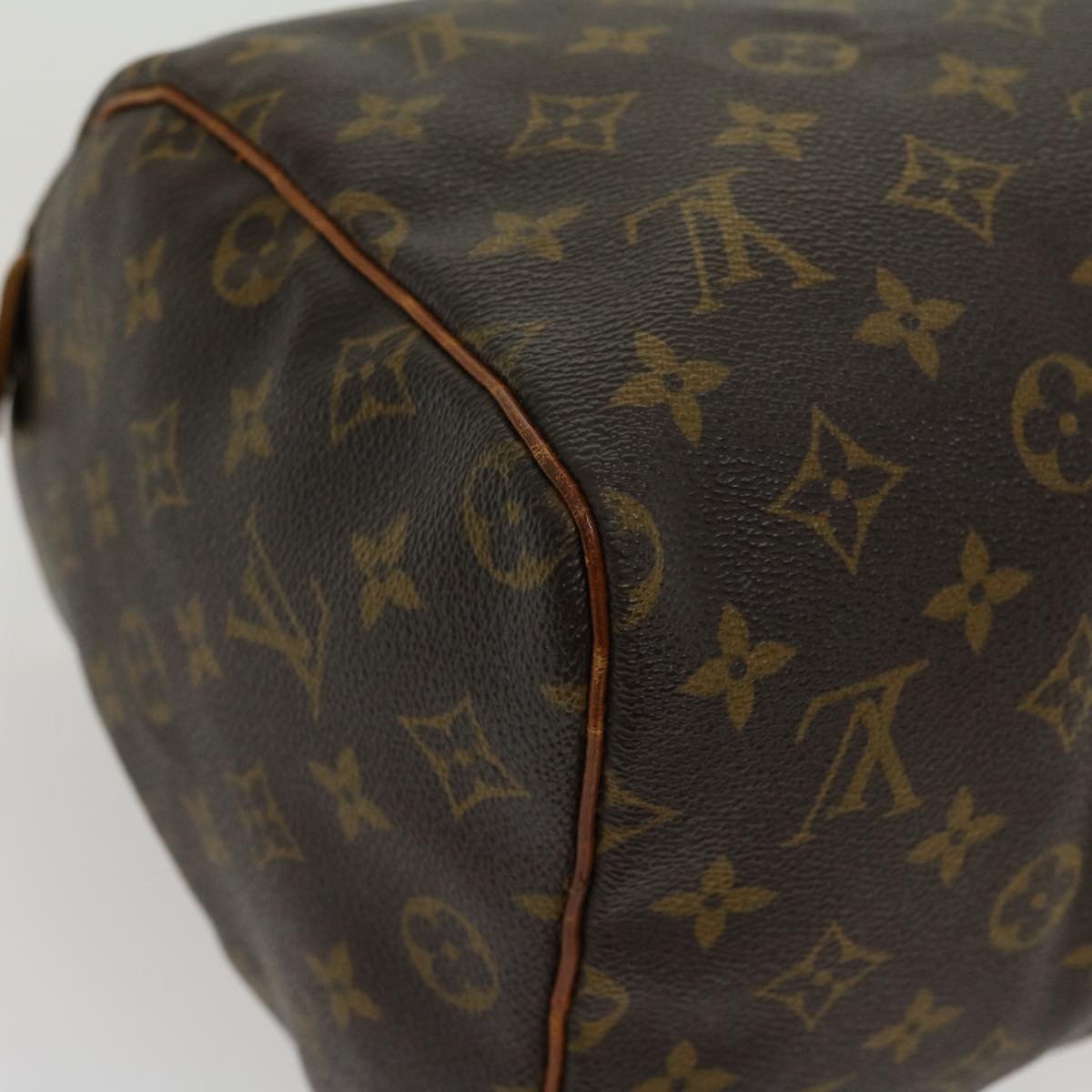 LOUIS VUITTON Monogram Speedy 30 Hand Bag M41526 LV Auth jk2148