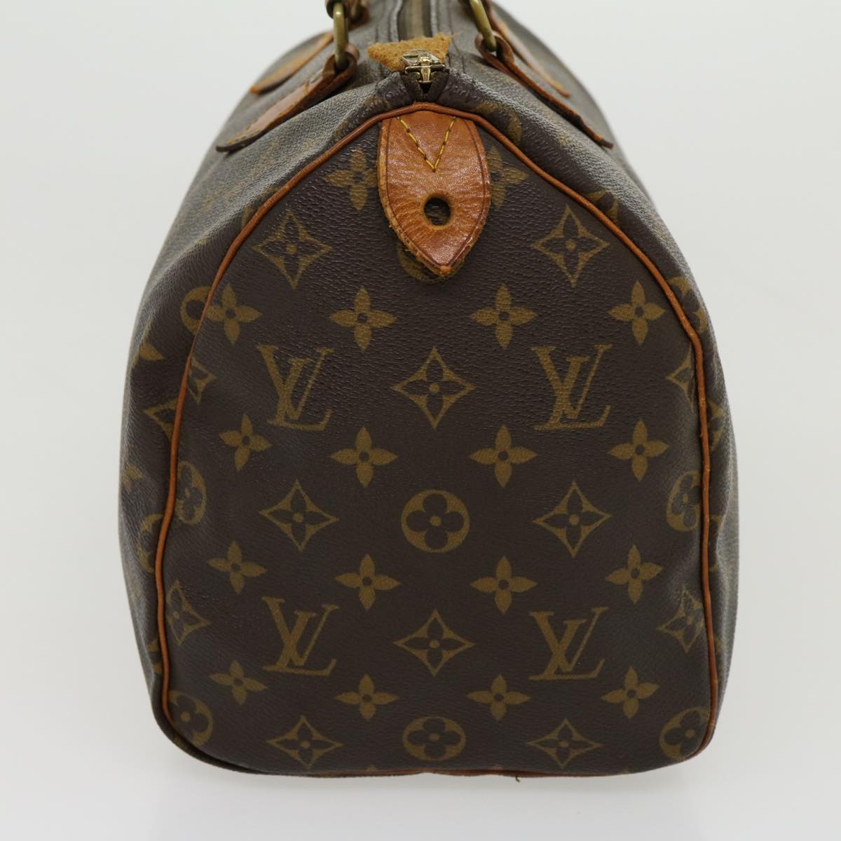 LOUIS VUITTON Monogram Speedy 30 Hand Bag M41526 LV Auth jk2148