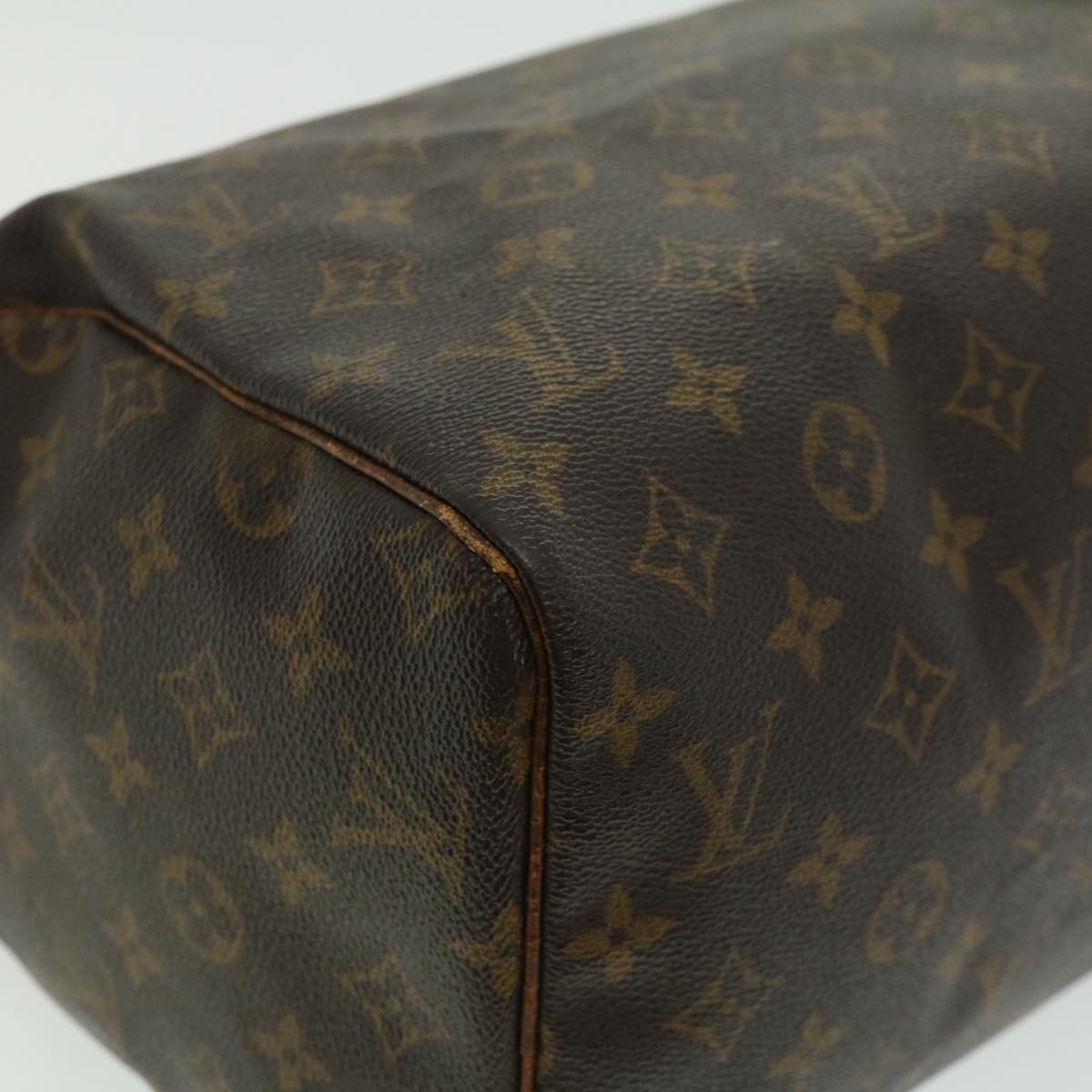 LOUIS VUITTON Monogram Speedy 30 Hand Bag M41526 LV Auth jk2152