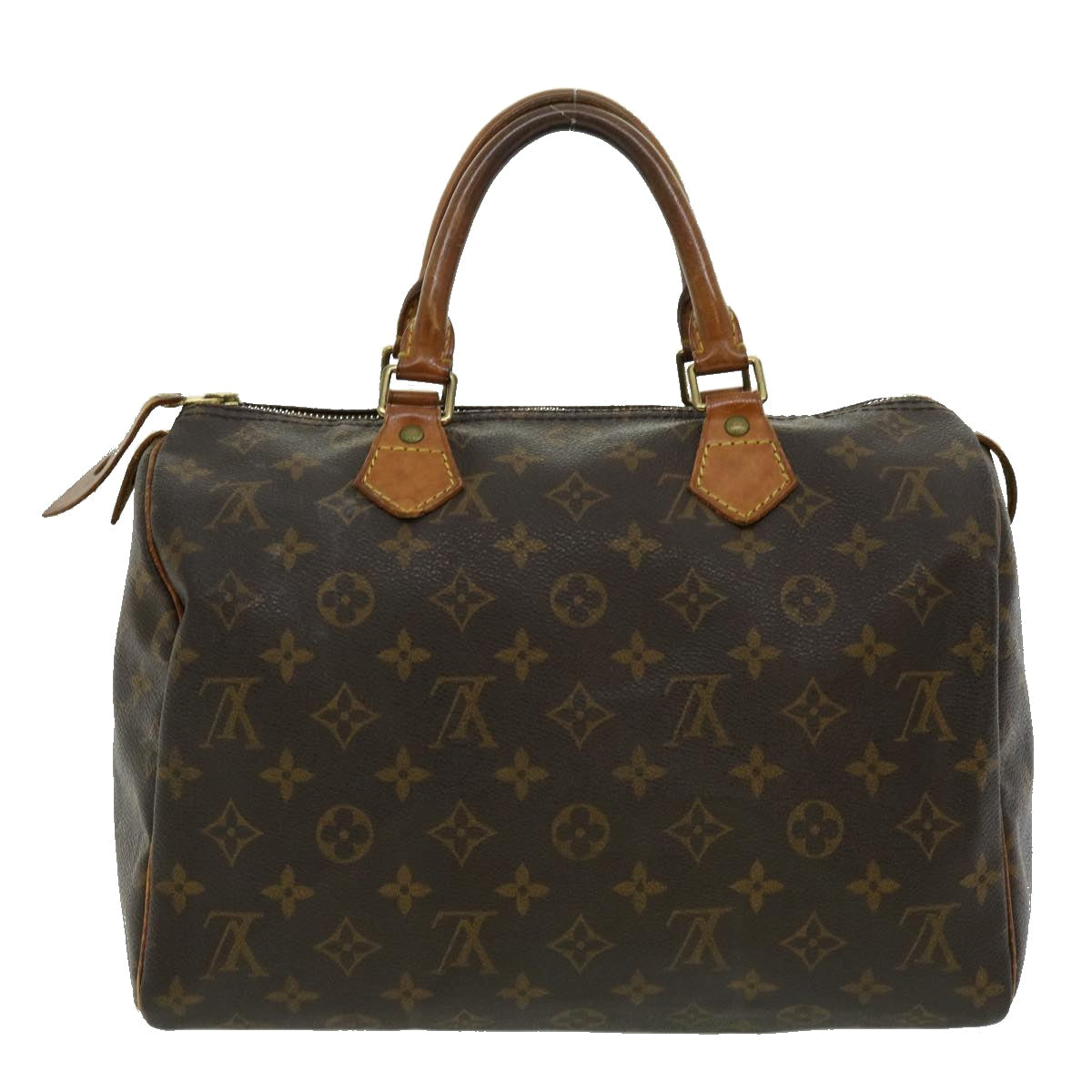 LOUIS VUITTON Monogram Speedy 30 Hand Bag M41526 LV Auth jk2152