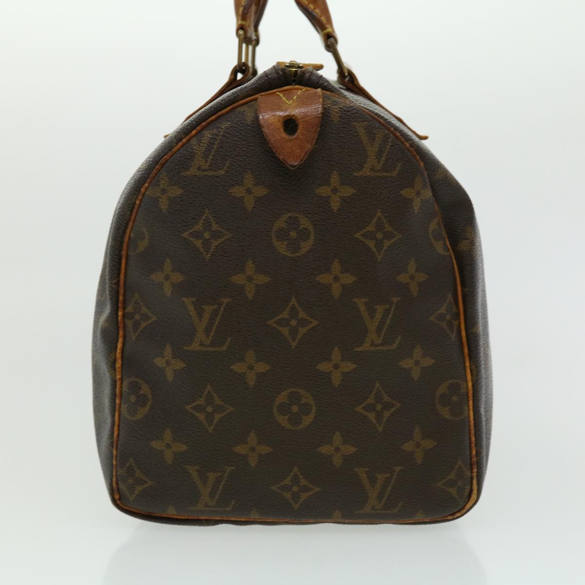 LOUIS VUITTON Monogram Speedy 30 Hand Bag M41526 LV Auth jk2152