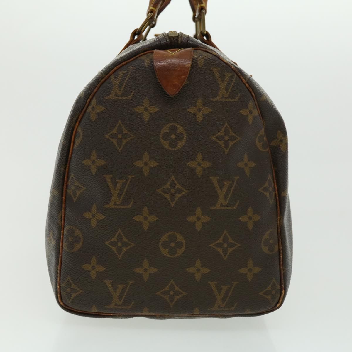 LOUIS VUITTON Monogram Speedy 30 Hand Bag M41526 LV Auth jk2152