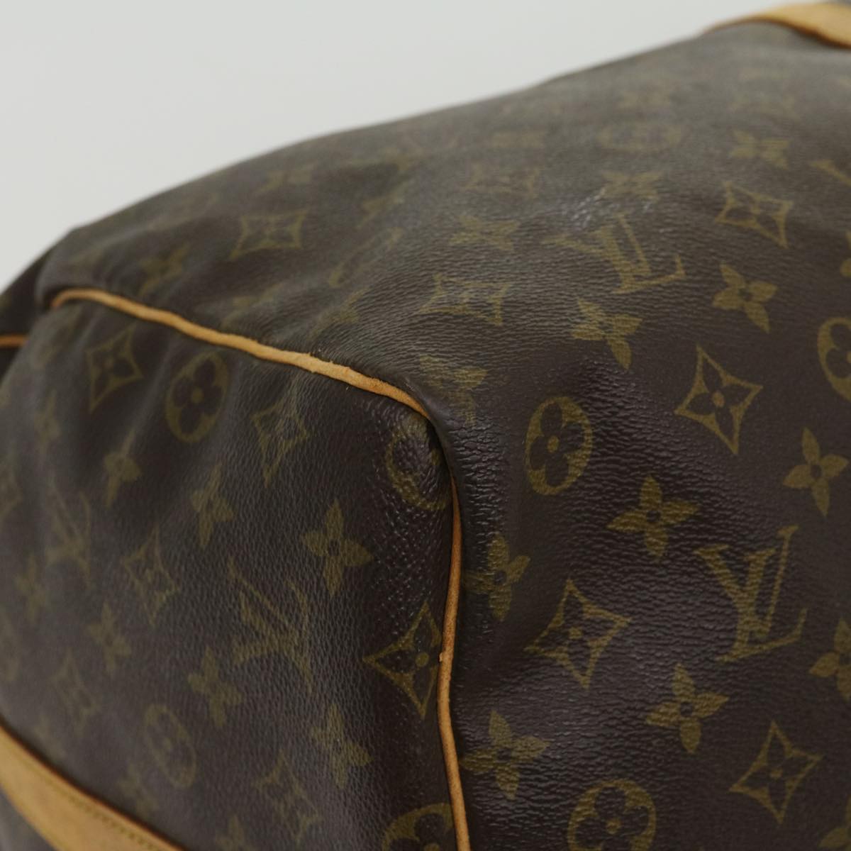 LOUIS VUITTON Monogram Keepall Bandouliere 60 Boston Bag M41412 LV Auth jk2164