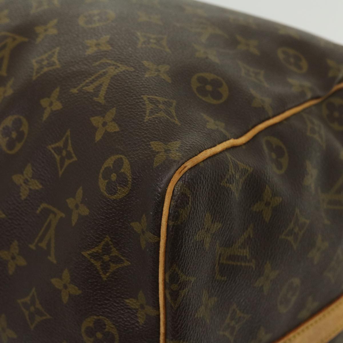 LOUIS VUITTON Monogram Keepall Bandouliere 60 Boston Bag M41412 LV Auth jk2164