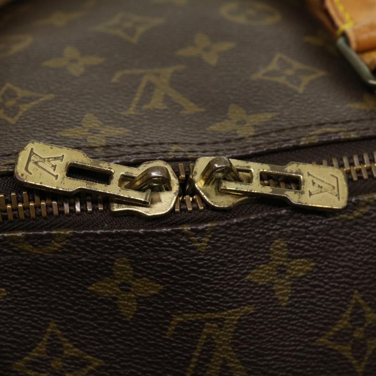 LOUIS VUITTON Monogram Keepall Bandouliere 60 Boston Bag M41412 LV Auth jk2164