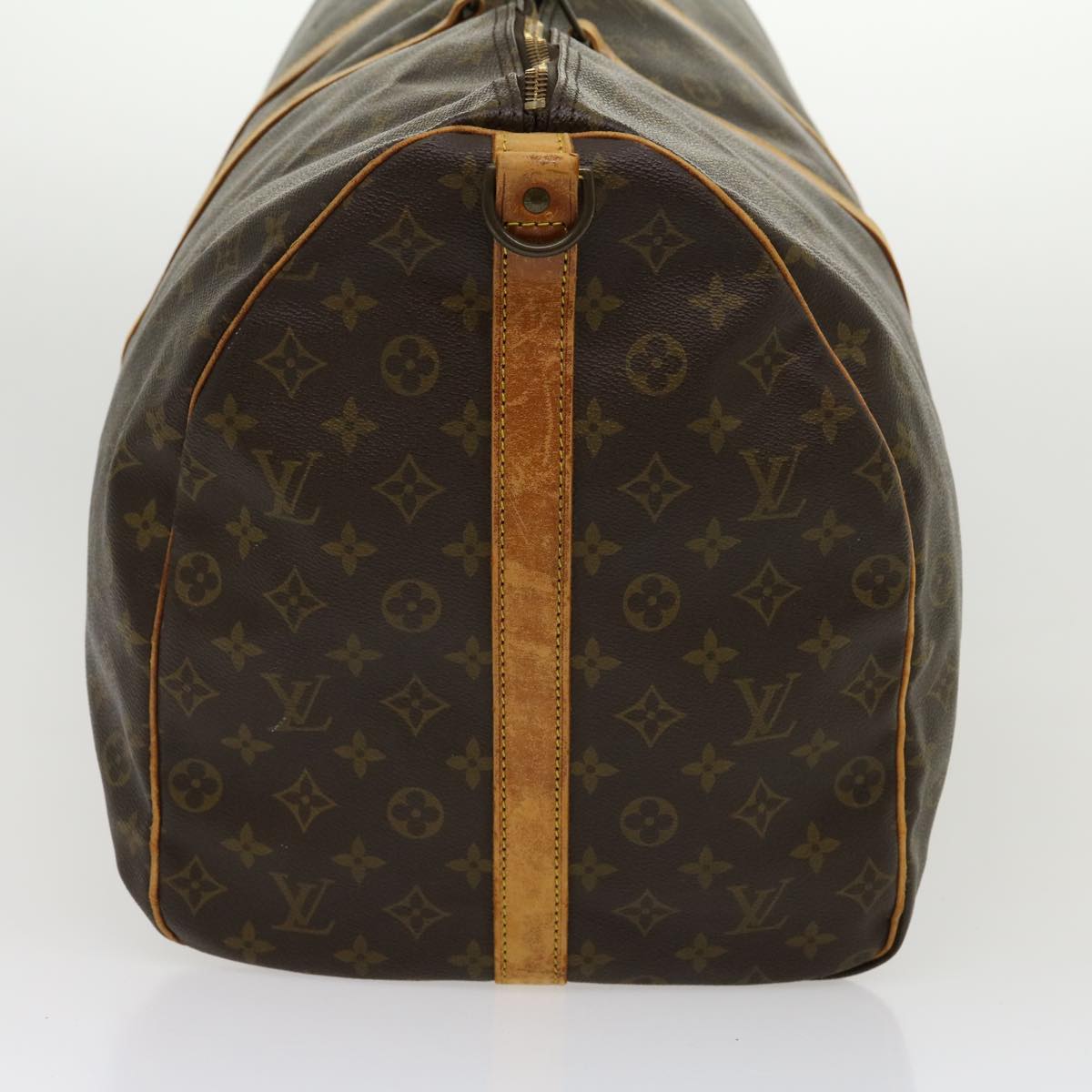 LOUIS VUITTON Monogram Keepall Bandouliere 60 Boston Bag M41412 LV Auth jk2164