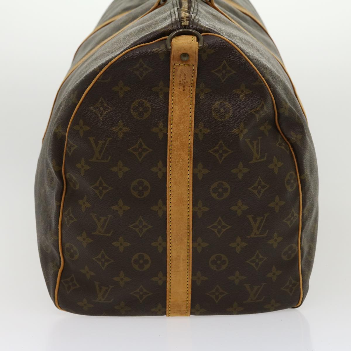 LOUIS VUITTON Monogram Keepall Bandouliere 60 Boston Bag M41412 LV Auth jk2164