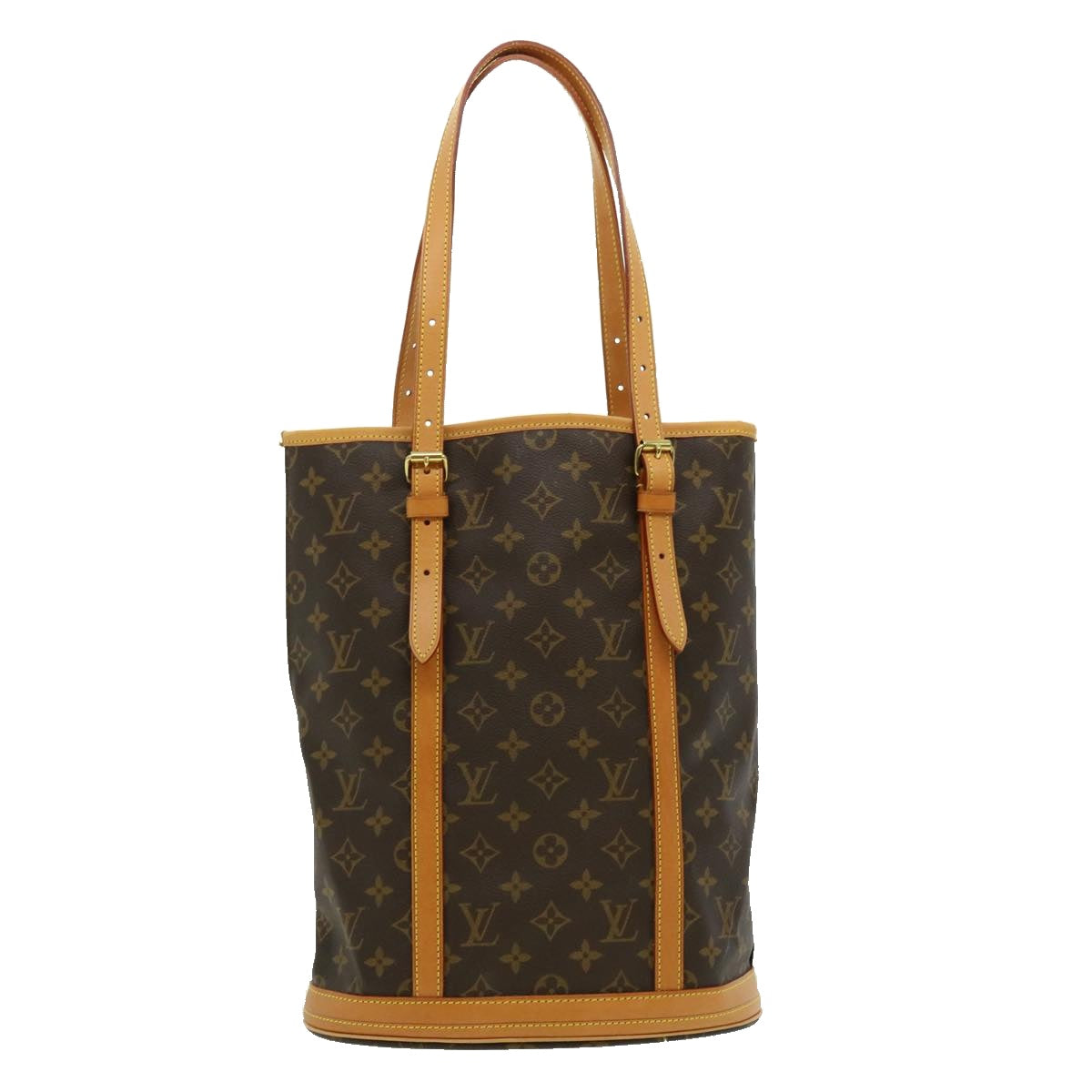 LOUIS VUITTON Monogram Bucket GM Shoulder Bag M42236 LV Auth jk2195