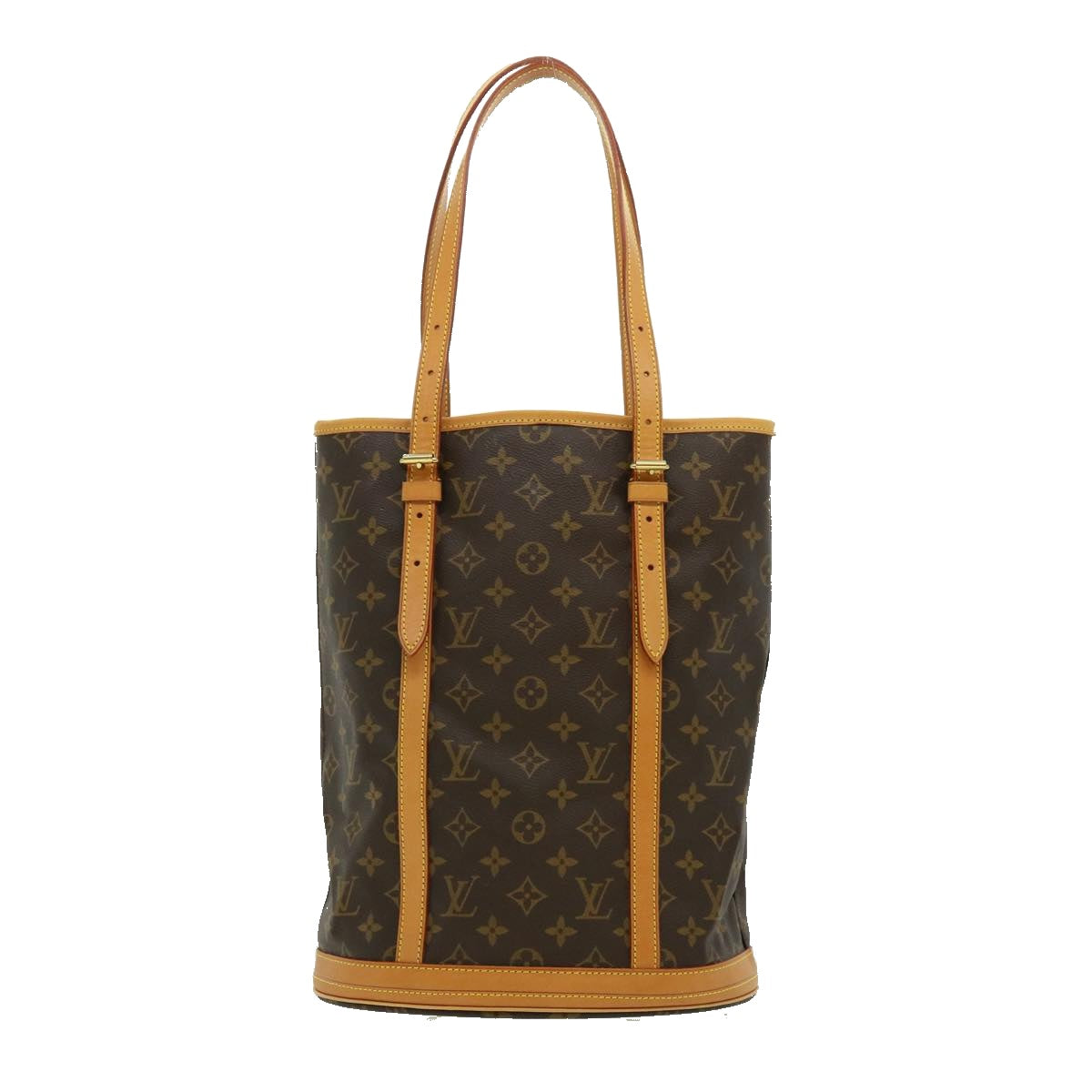 LOUIS VUITTON Monogram Bucket GM Shoulder Bag M42236 LV Auth jk2195