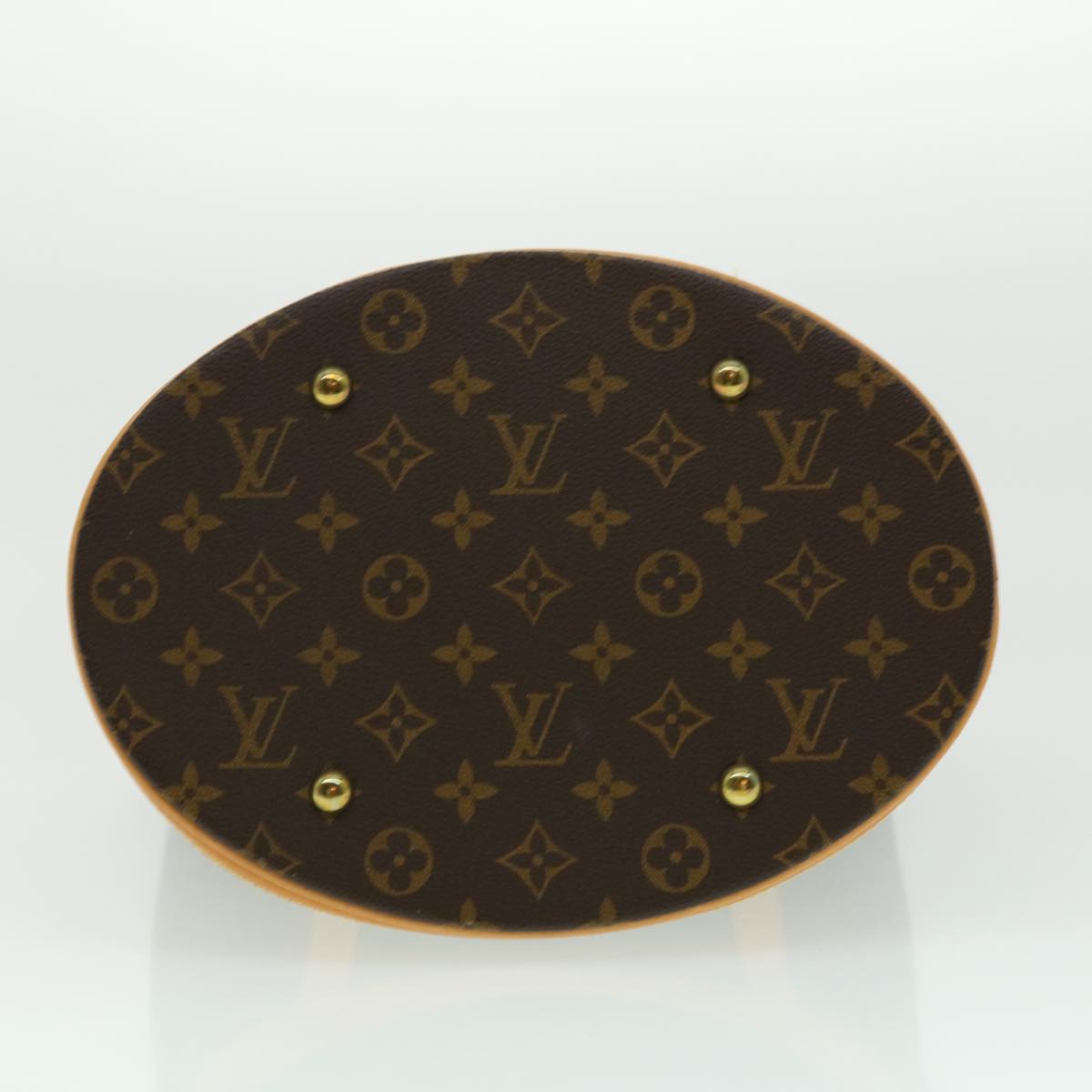 LOUIS VUITTON Monogram Bucket GM Shoulder Bag M42236 LV Auth jk2195