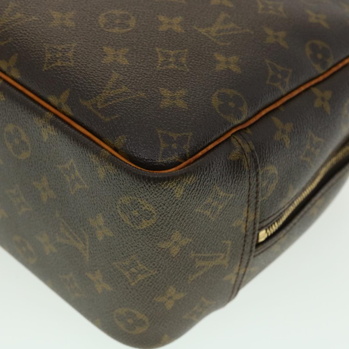 LOUIS VUITTON Monogram Deauville Hand Bag M47270 LV Auth jk2203