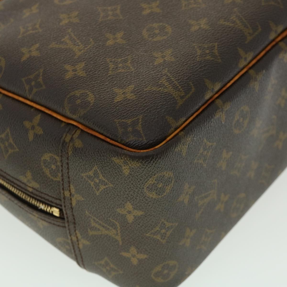 LOUIS VUITTON Monogram Deauville Hand Bag M47270 LV Auth jk2203