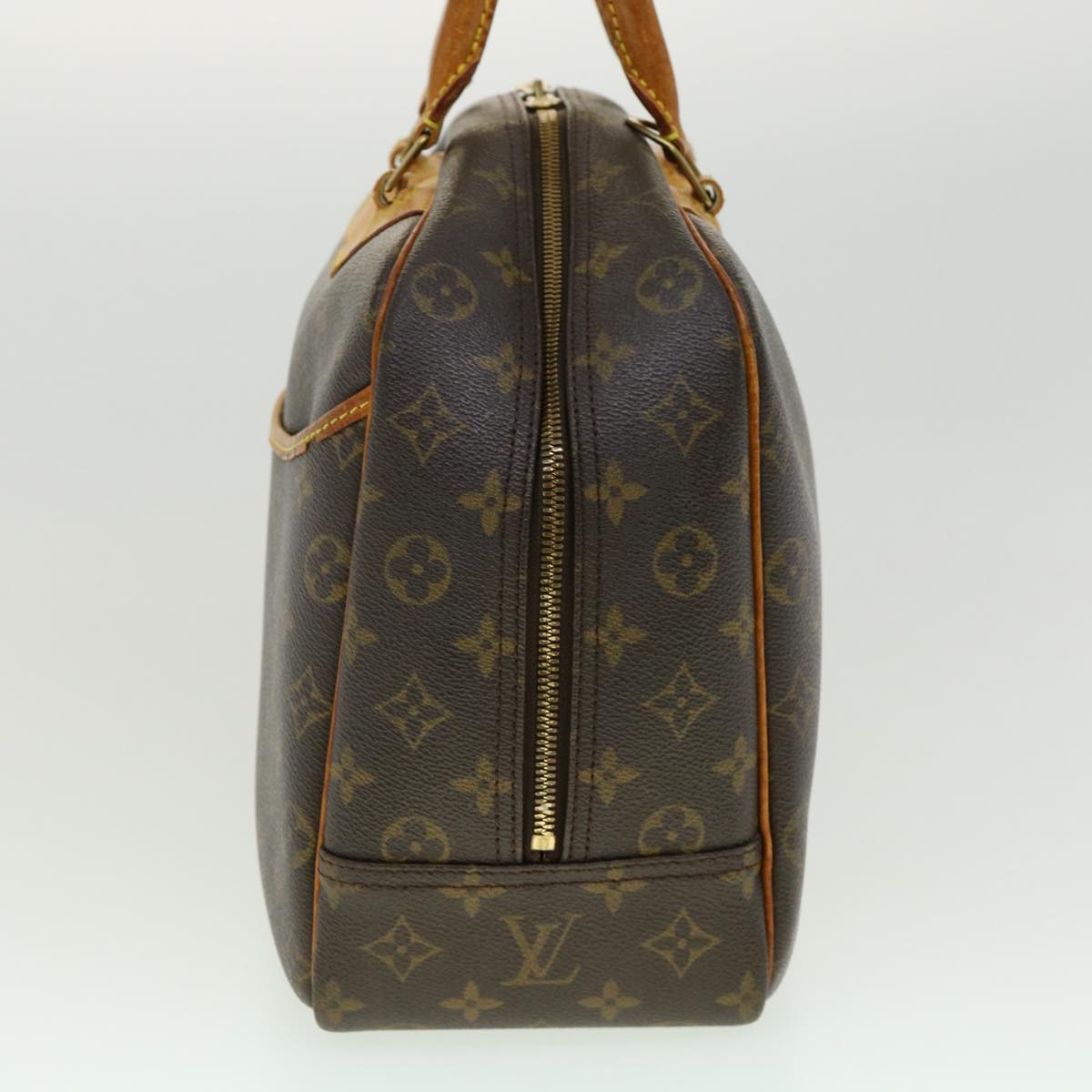 LOUIS VUITTON Monogram Deauville Hand Bag M47270 LV Auth jk2203