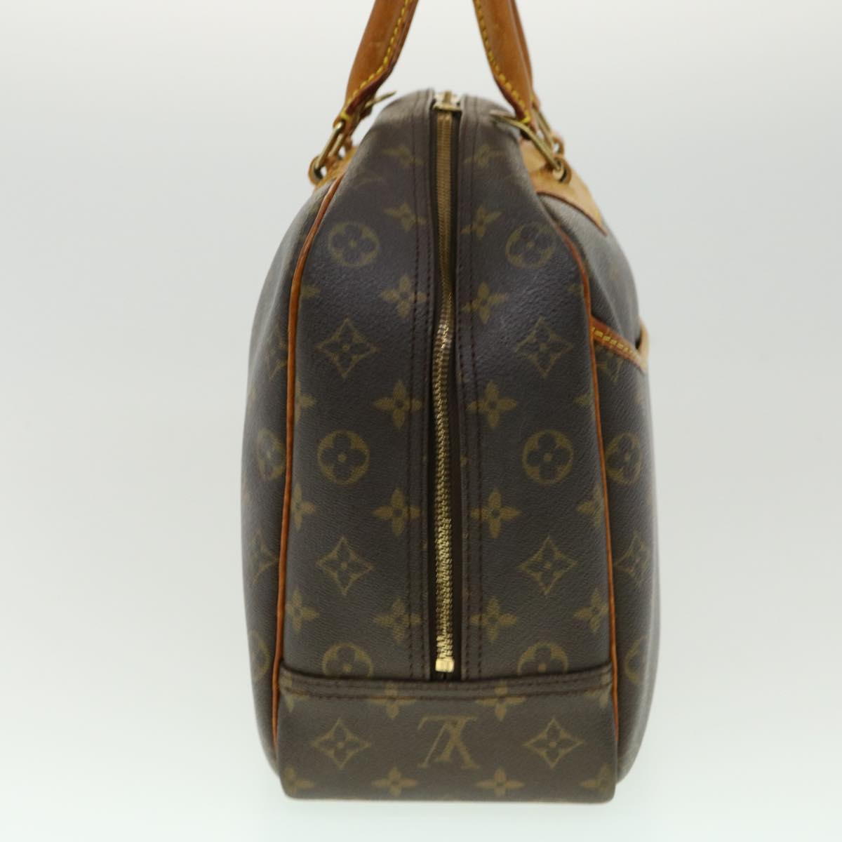 LOUIS VUITTON Monogram Deauville Hand Bag M47270 LV Auth jk2203