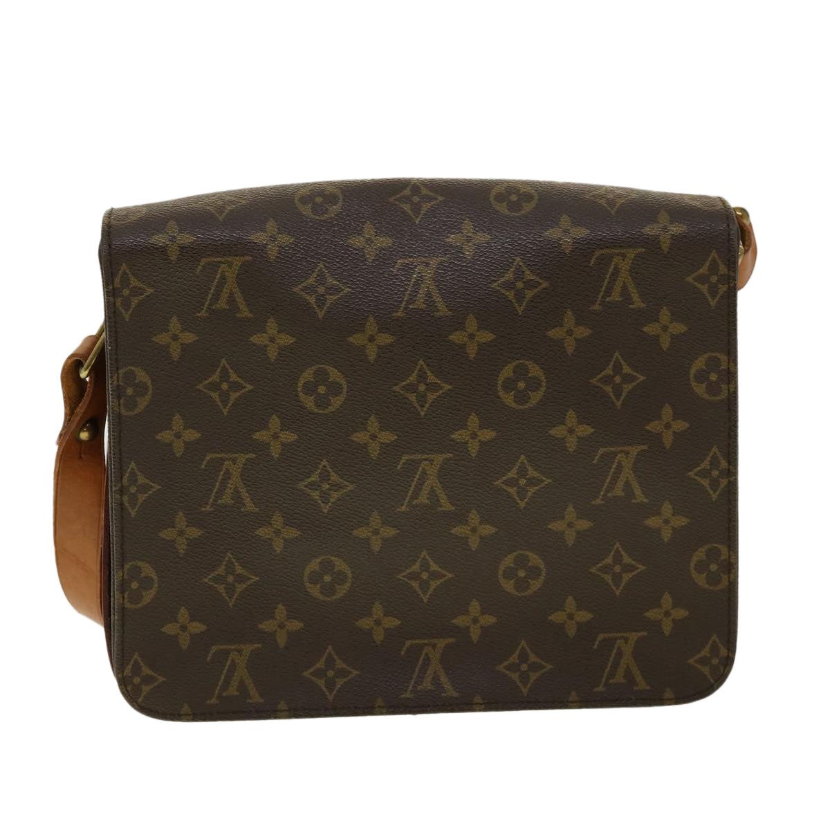 LOUIS VUITTON Monogram Cartouchiere GM Shoulder Bag M51252 LV Auth jk2208 - 0