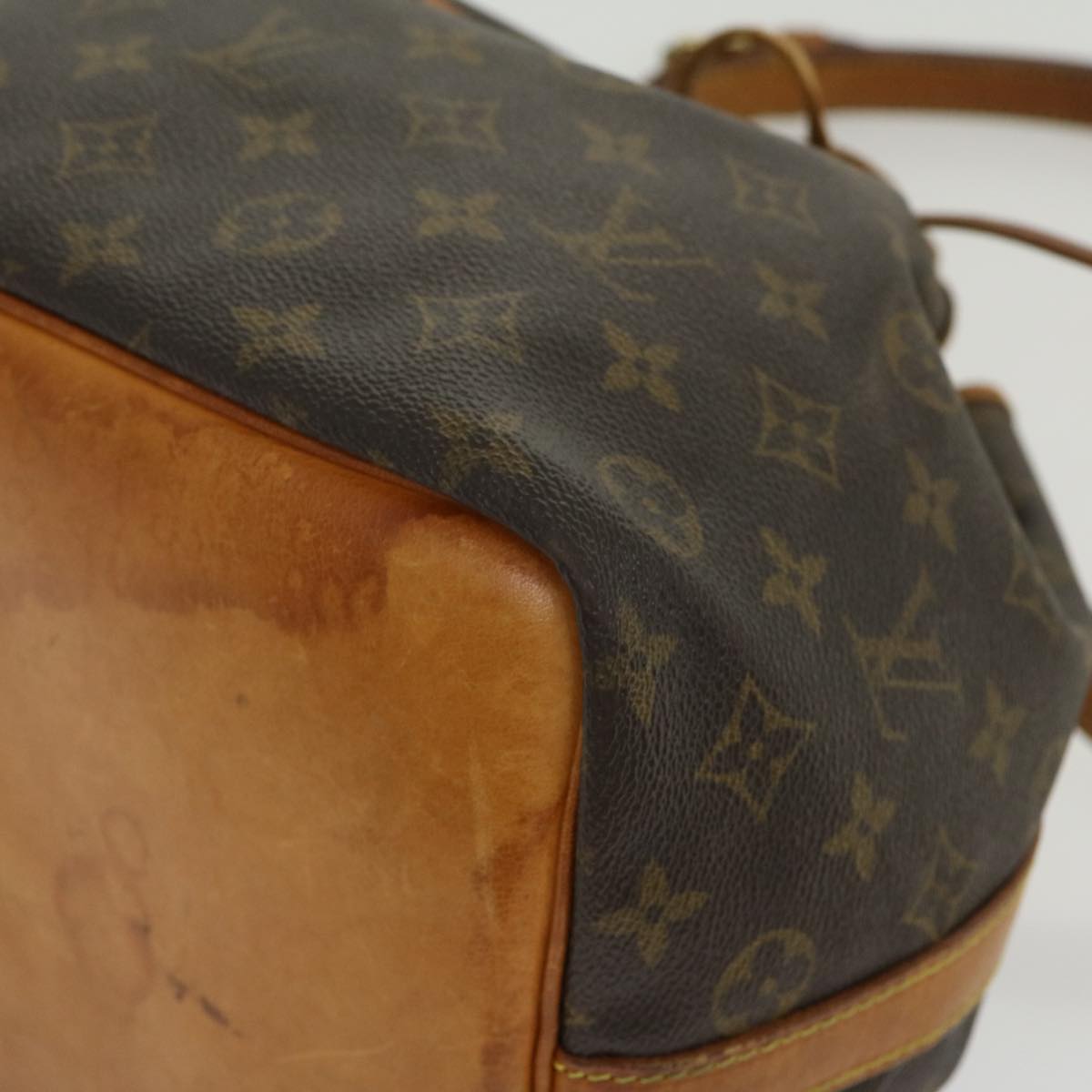 LOUIS VUITTON Monogram Petit Noe Shoulder Bag M42226 LV Auth jk2239