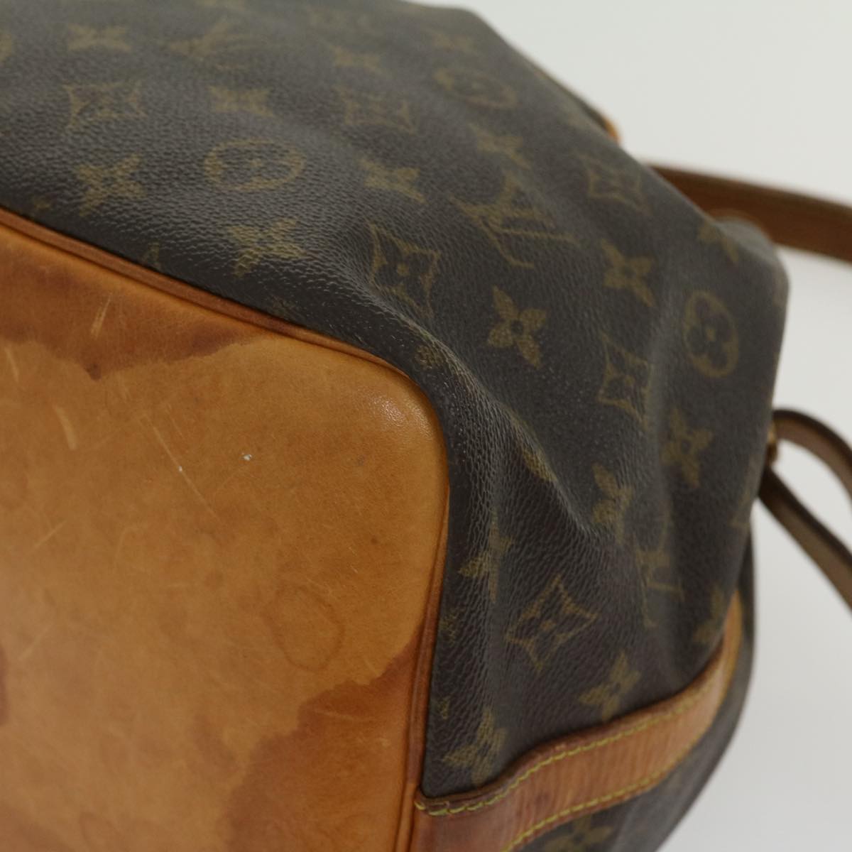 LOUIS VUITTON Monogram Petit Noe Shoulder Bag M42226 LV Auth jk2239