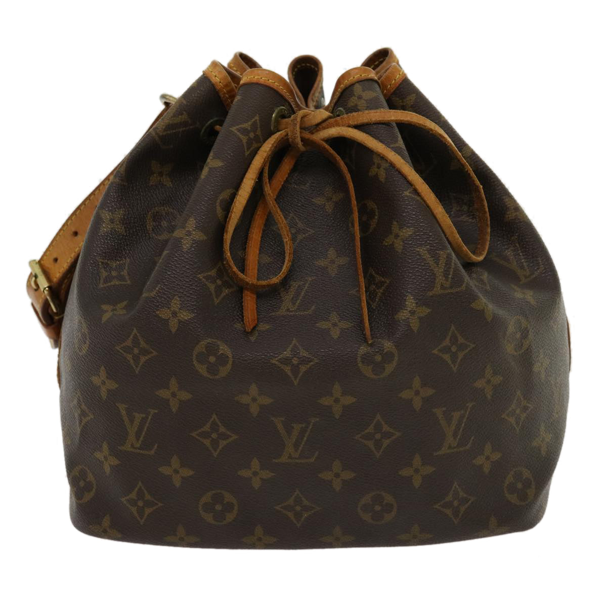 LOUIS VUITTON Monogram Petit Noe Shoulder Bag M42226 LV Auth jk2239