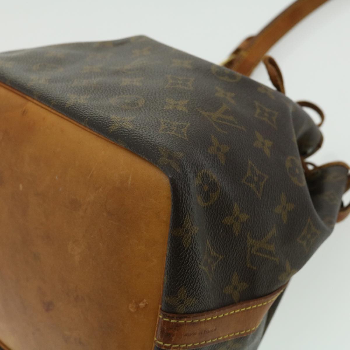 LOUIS VUITTON Monogram Petit Noe Shoulder Bag M42226 LV Auth jk2241