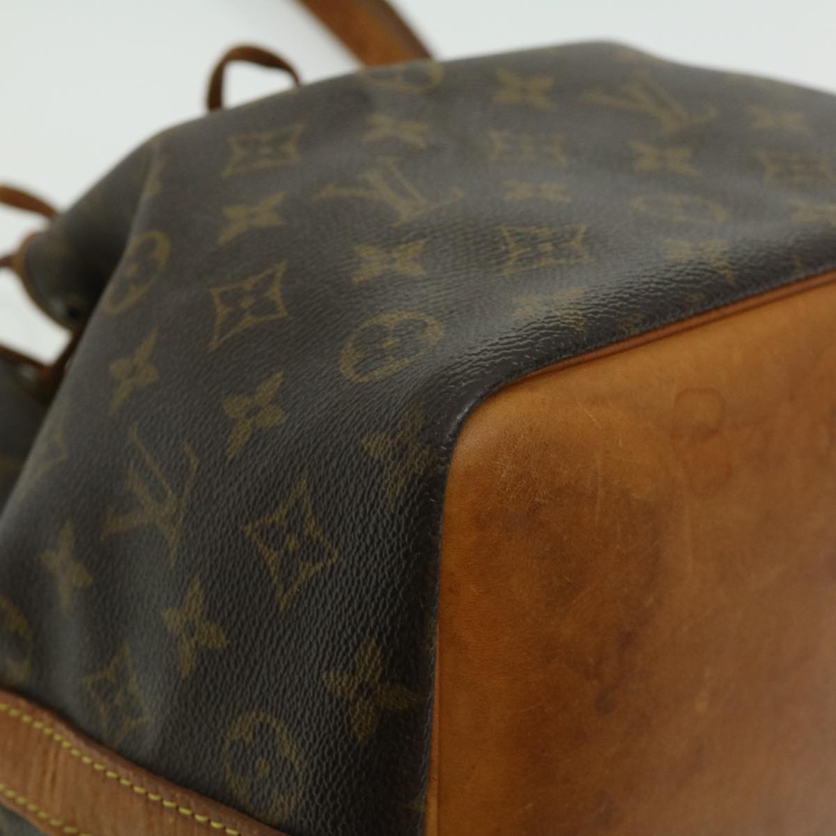 LOUIS VUITTON Monogram Petit Noe Shoulder Bag M42226 LV Auth jk2241