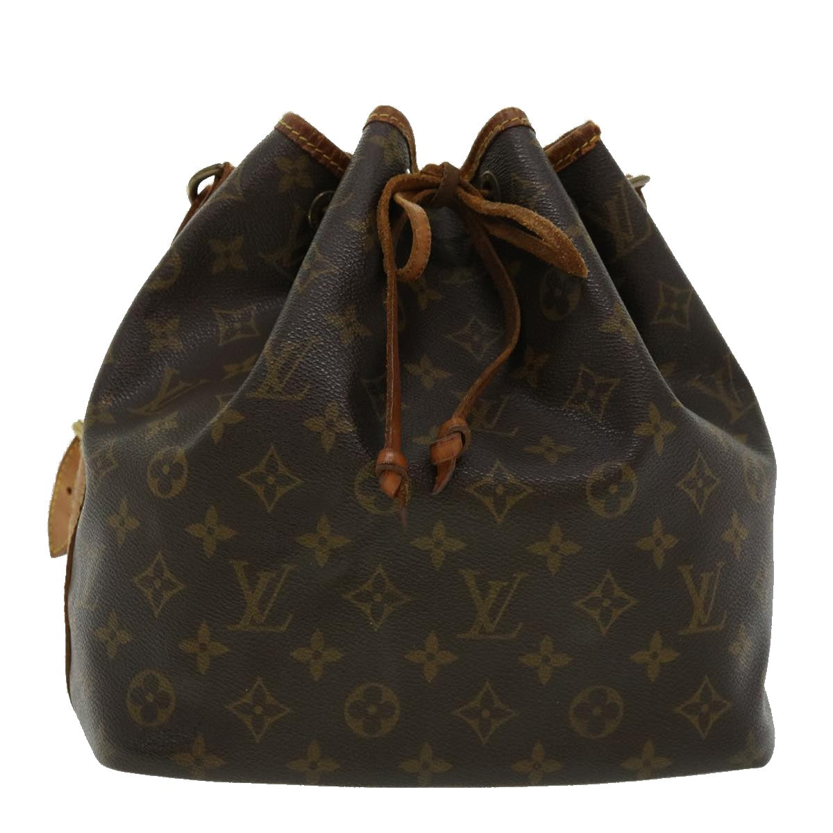 LOUIS VUITTON Monogram Petit Noe Shoulder Bag M42226 LV Auth jk2241