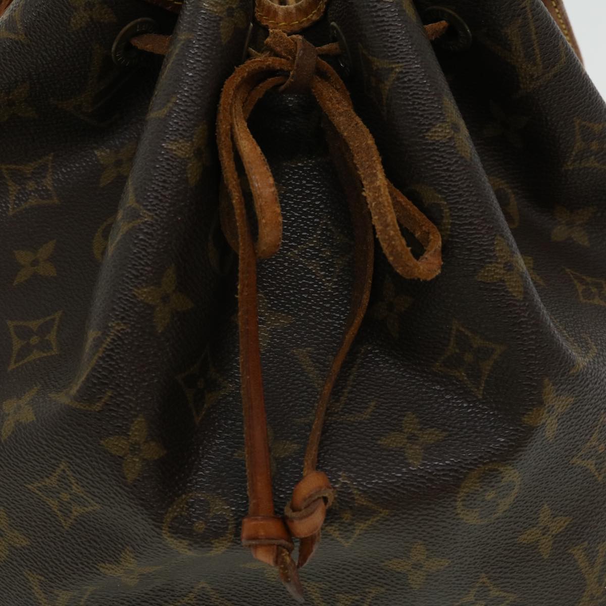 LOUIS VUITTON Monogram Petit Noe Shoulder Bag M42226 LV Auth jk2241