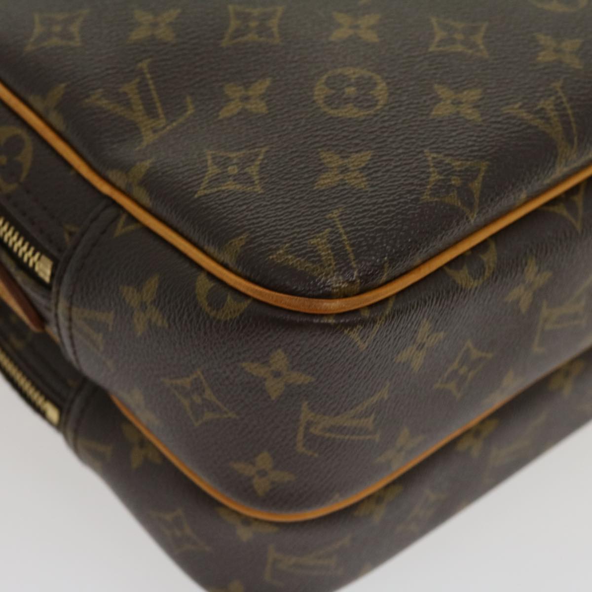 LOUIS VUITTON Monogram Reporter PM Shoulder Bag M45254 LV Auth jk2259