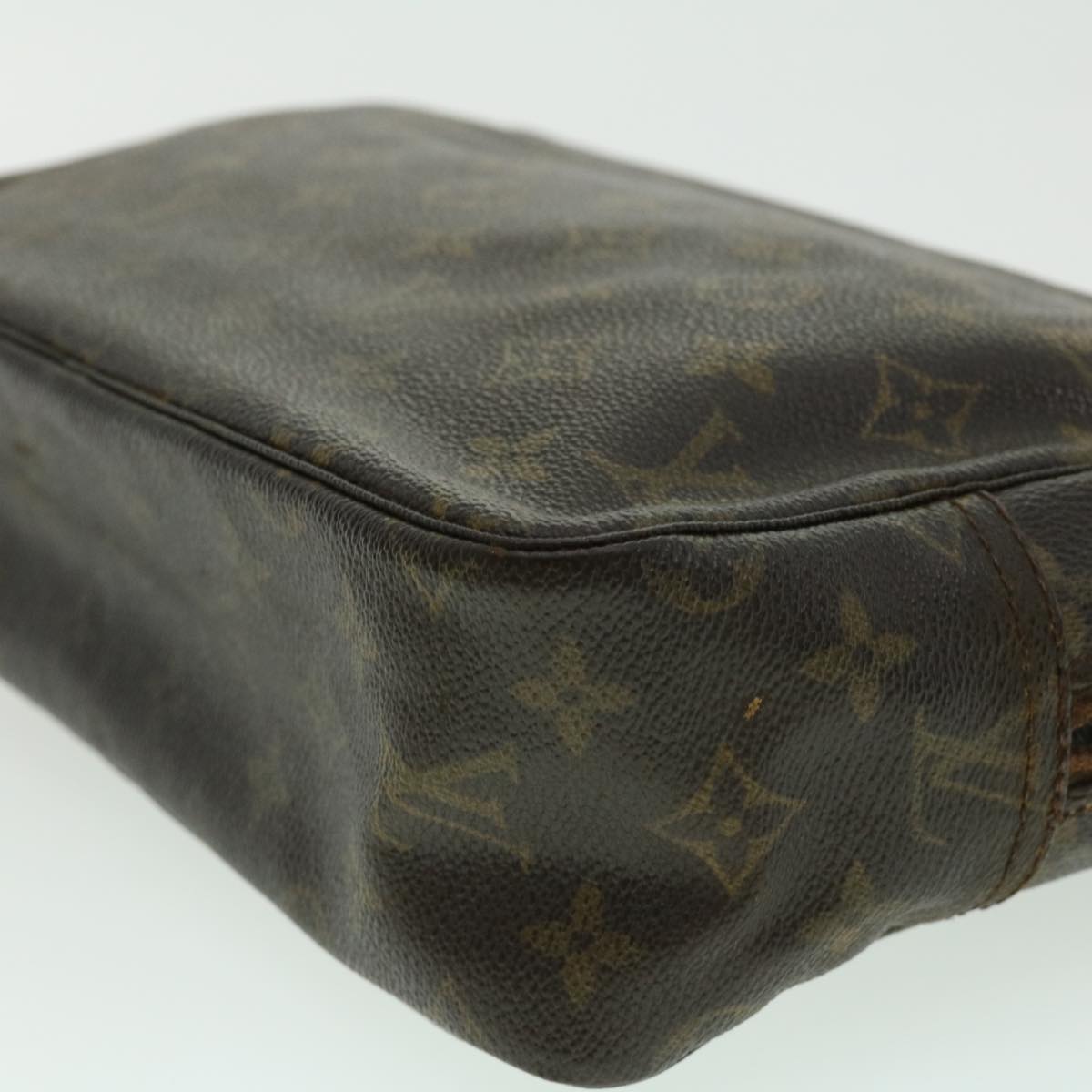 LOUIS VUITTON Monogram Trousse Toilette 28 Clutch Bag M47522 LV Auth jk2265