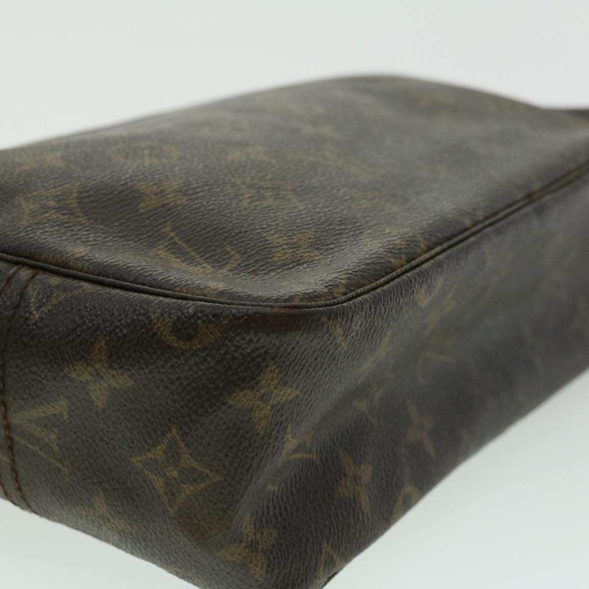 LOUIS VUITTON Monogram Trousse Toilette 28 Clutch Bag M47522 LV Auth jk2265