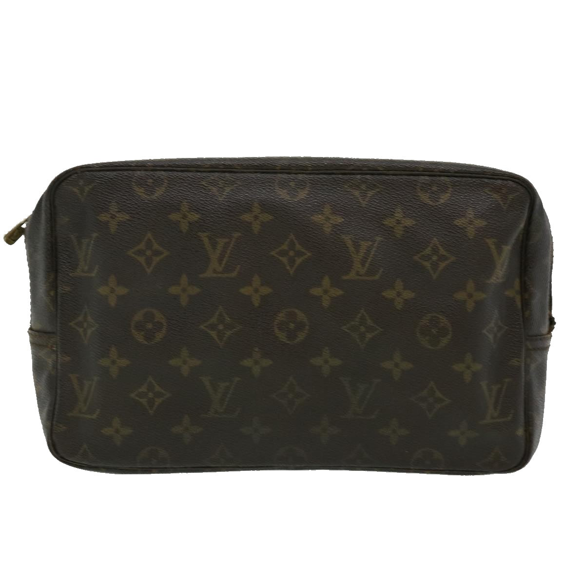 LOUIS VUITTON Monogram Trousse Toilette 28 Clutch Bag M47522 LV Auth jk2265