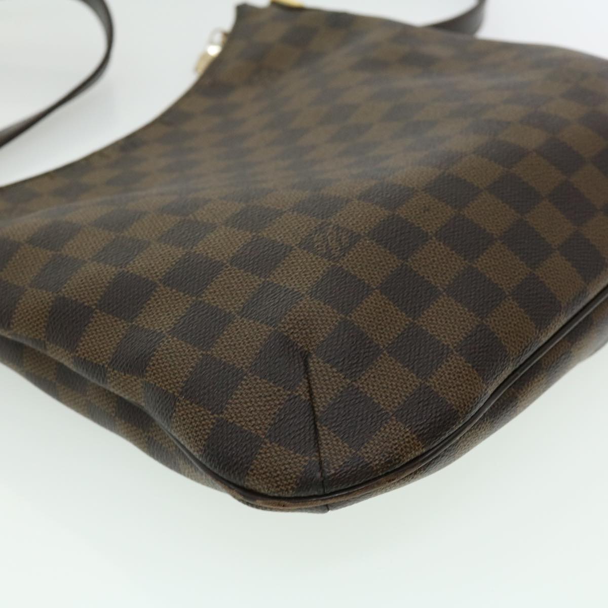 LOUIS VUITTON Damier Ebene Bloomsbury PM Shoulder Bag N42251 LV Auth jk2287