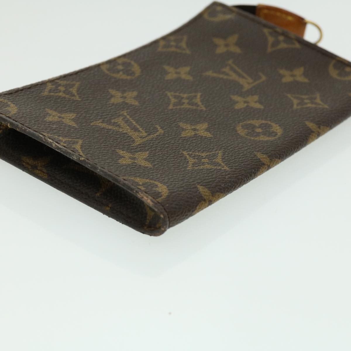 LOUIS VUITTON Monogram Bucket PM Shoulder Bag M42238 LV Auth jk2297