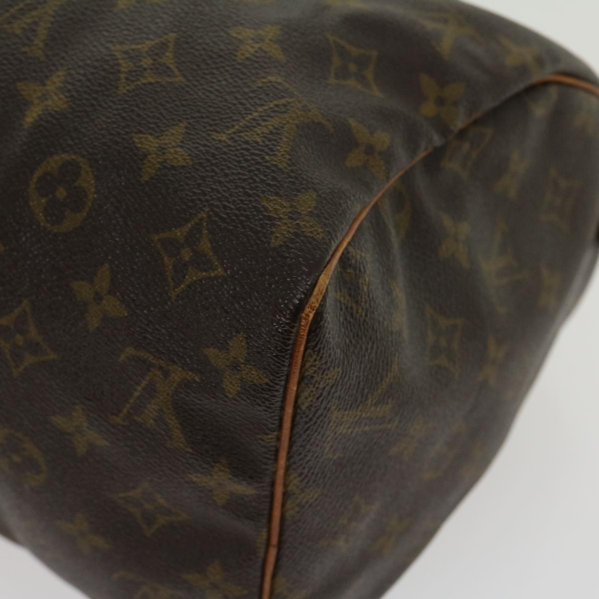 LOUIS VUITTON Monogram Speedy 30 Hand Bag M41526 LV Auth jk2315