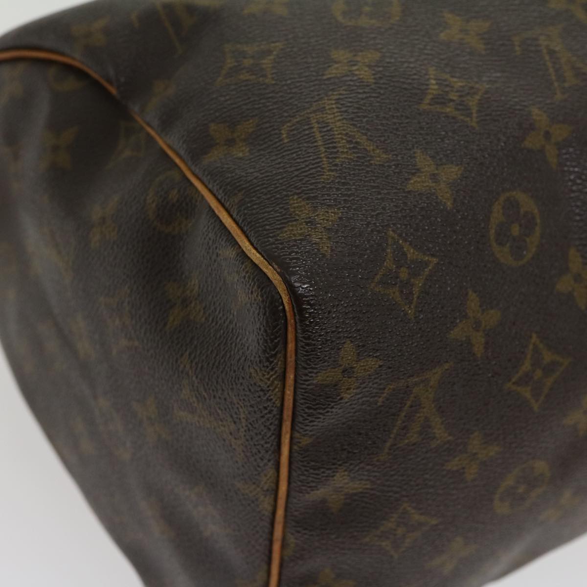 LOUIS VUITTON Monogram Speedy 30 Hand Bag M41526 LV Auth jk2315