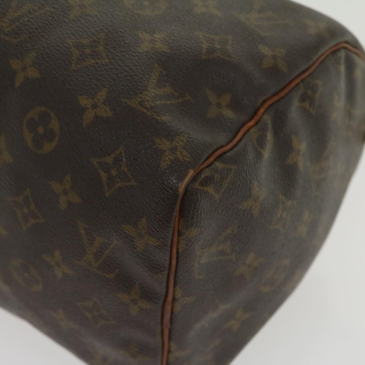 LOUIS VUITTON Monogram Speedy 30 Hand Bag M41526 LV Auth jk2327