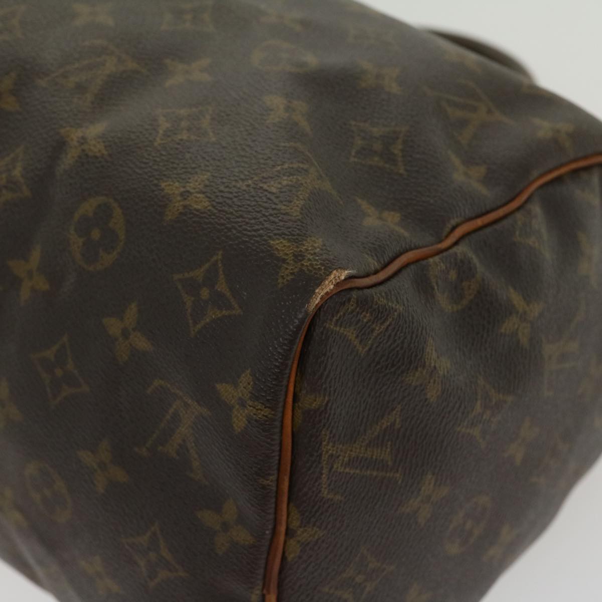 LOUIS VUITTON Monogram Speedy 30 Hand Bag M41526 LV Auth jk2327