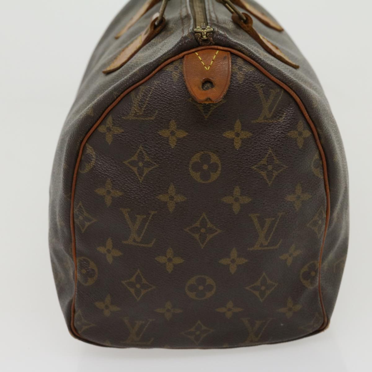 LOUIS VUITTON Monogram Speedy 30 Hand Bag M41526 LV Auth jk2327