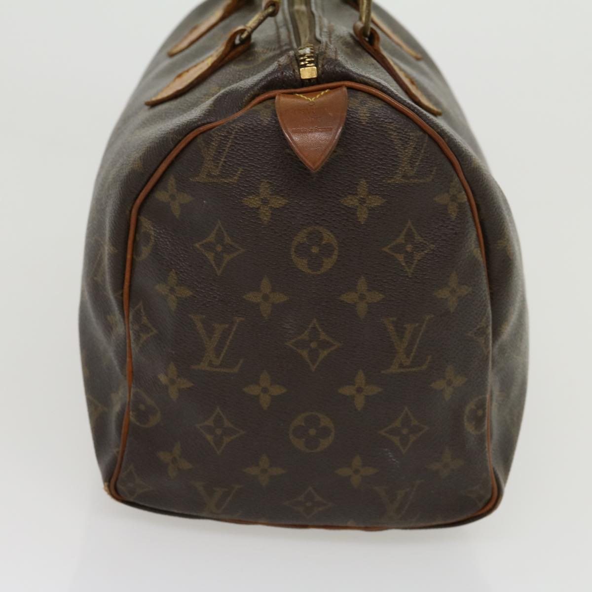 LOUIS VUITTON Monogram Speedy 30 Hand Bag M41526 LV Auth jk2327