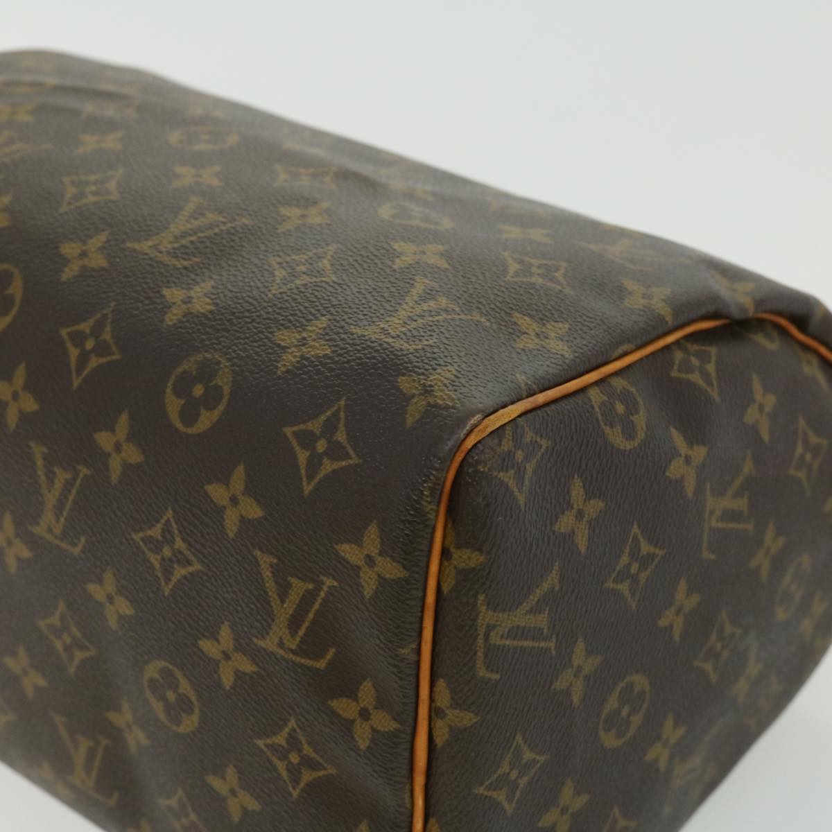 LOUIS VUITTON Monogram Speedy 30 Hand Bag M41526 LV Auth jk2328