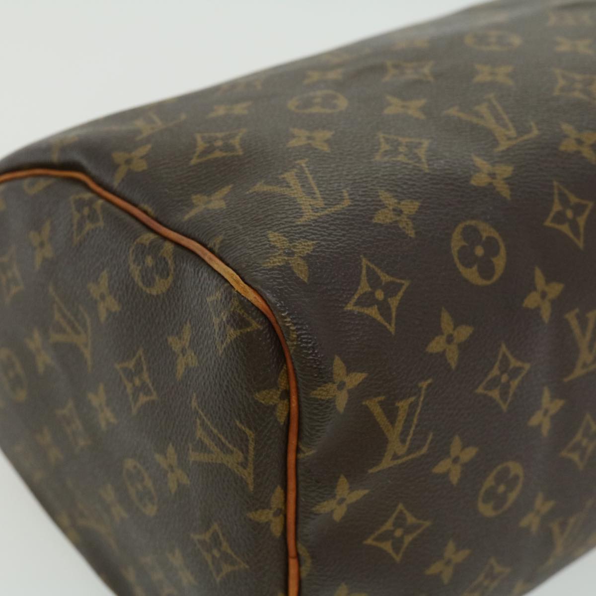 LOUIS VUITTON Monogram Speedy 30 Hand Bag M41526 LV Auth jk2328