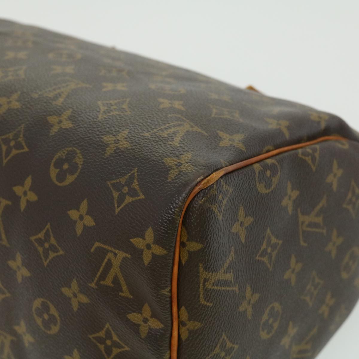 LOUIS VUITTON Monogram Speedy 30 Hand Bag M41526 LV Auth jk2328