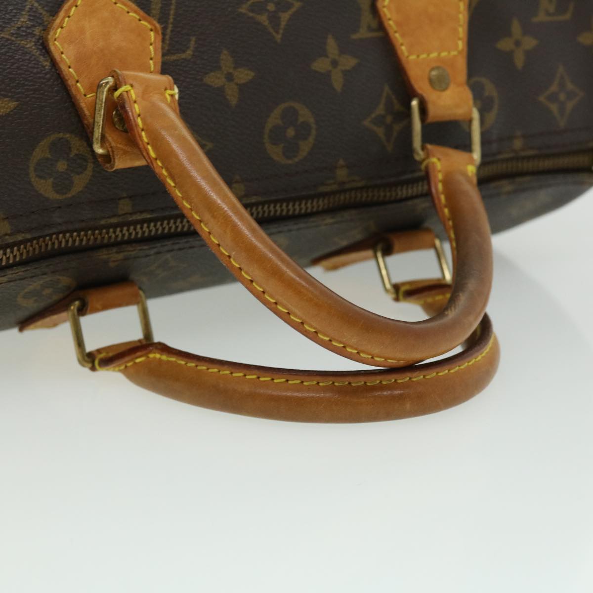 LOUIS VUITTON Monogram Speedy 30 Hand Bag M41526 LV Auth jk2328