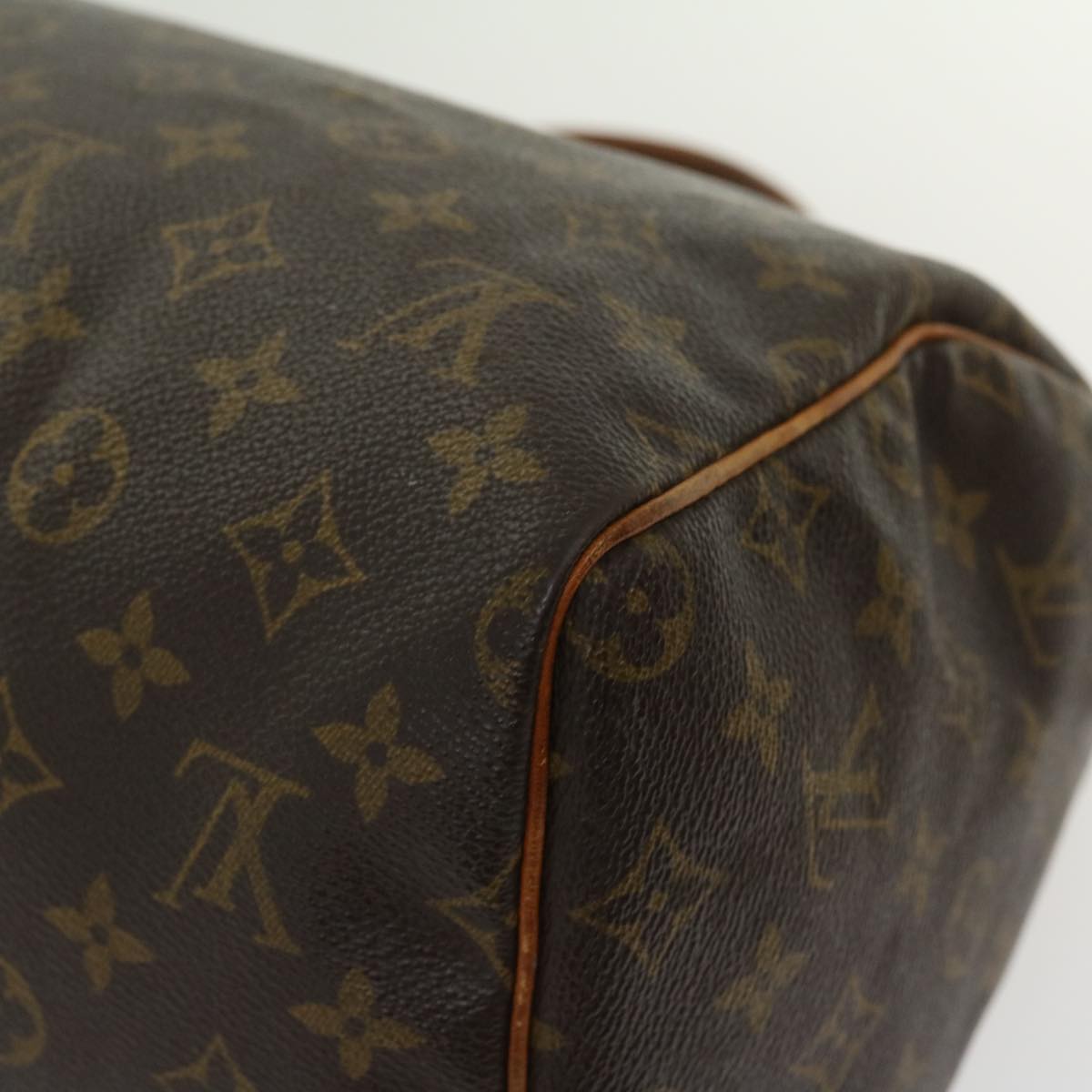 LOUIS VUITTON Monogram Speedy 30 Hand Bag M41526 LV Auth jk2334