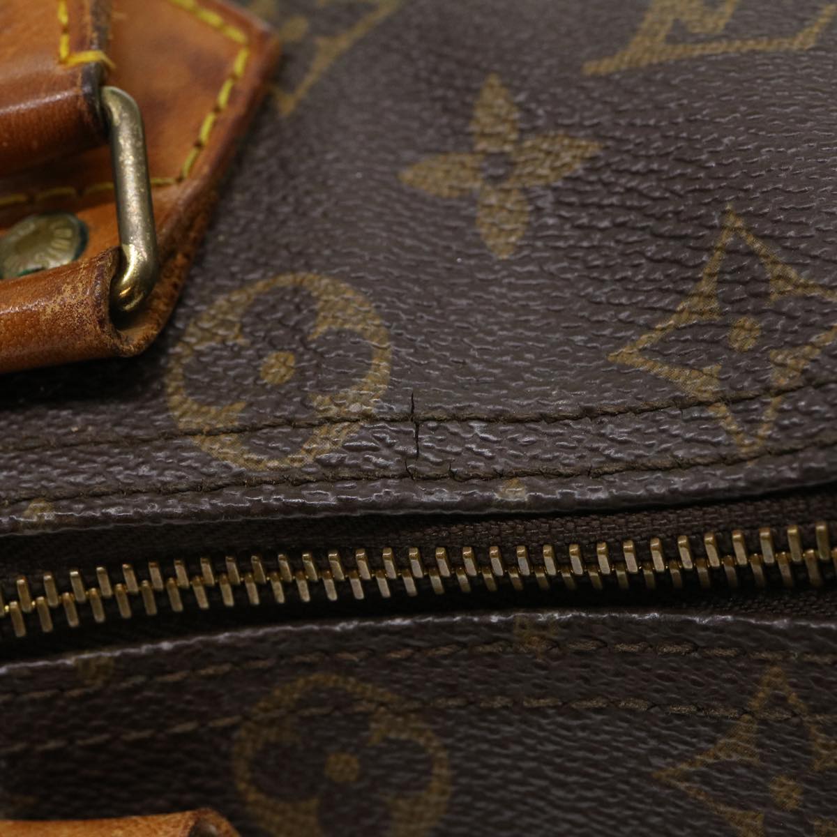 LOUIS VUITTON Monogram Speedy 30 Hand Bag M41526 LV Auth jk2334