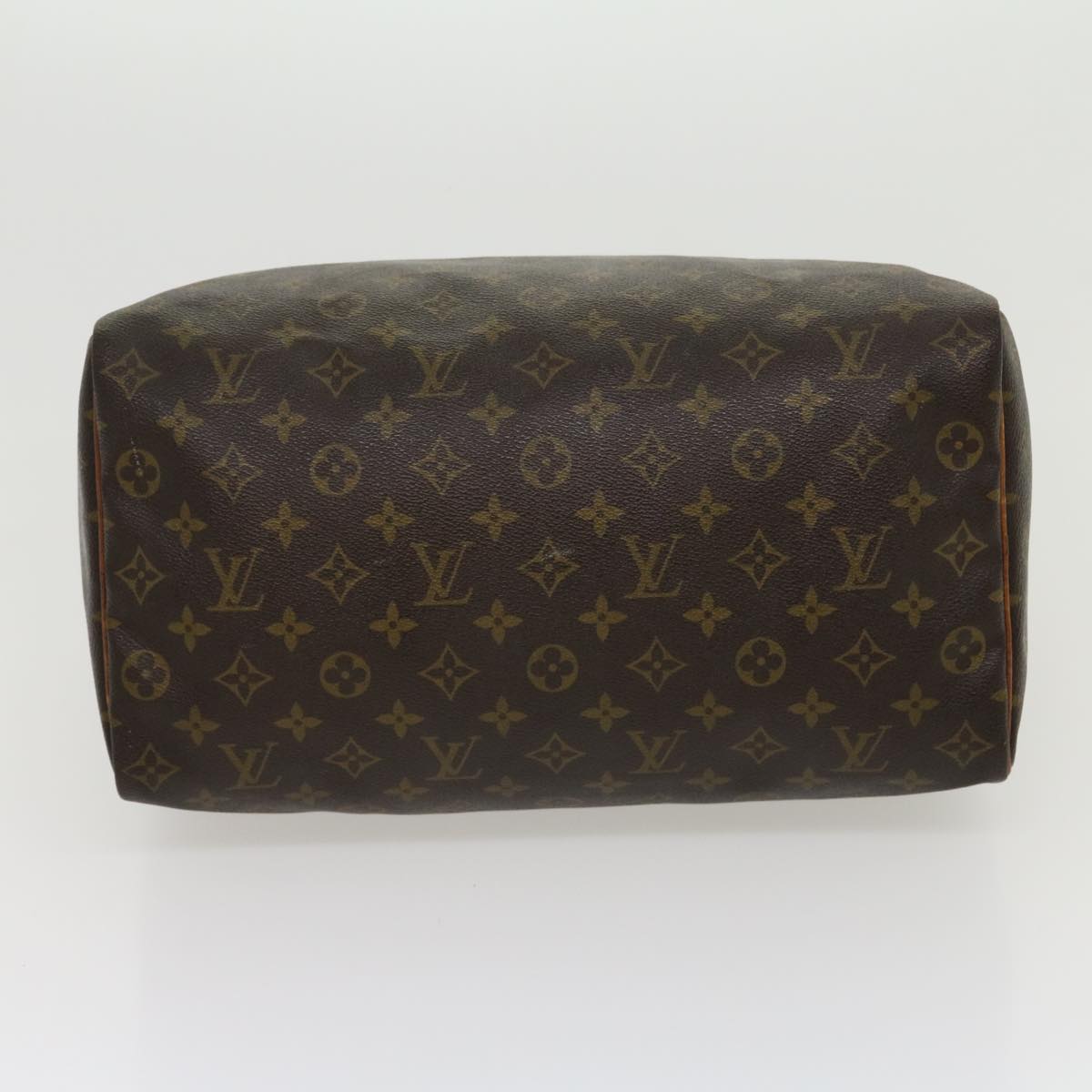 LOUIS VUITTON Monogram Speedy 35 Hand Bag M41524 LV Auth jk2340