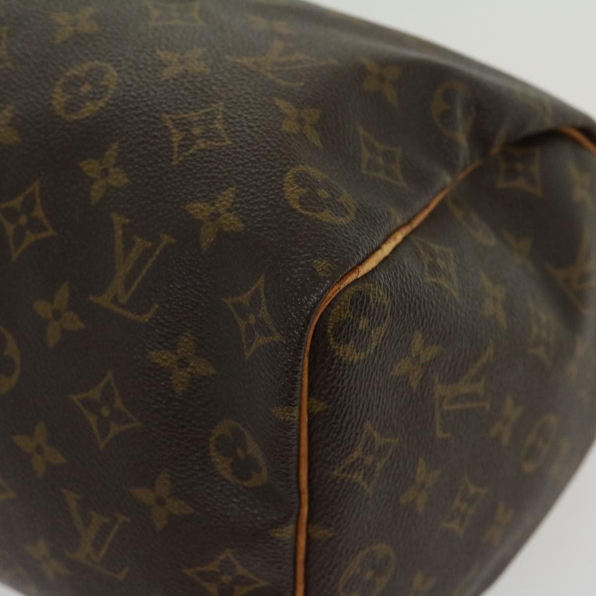 LOUIS VUITTON Monogram Speedy 35 Hand Bag M41524 LV Auth jk2342