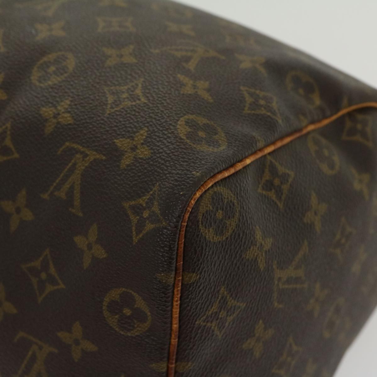 LOUIS VUITTON Monogram Speedy 35 Hand Bag M41524 LV Auth jk2342