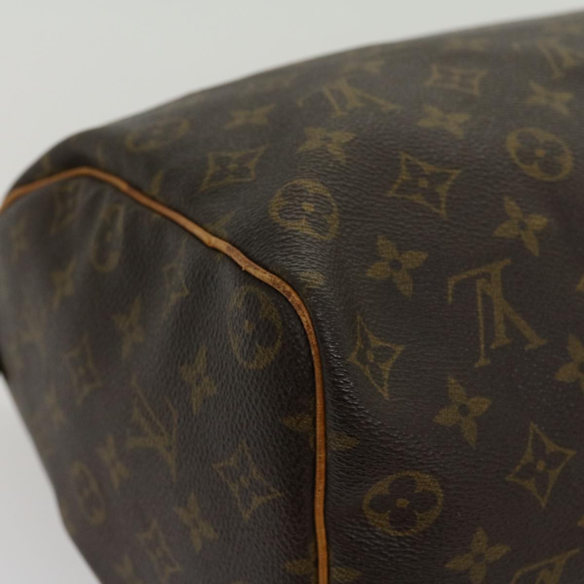 LOUIS VUITTON Monogram Speedy 35 Hand Bag M41524 LV Auth jk2342