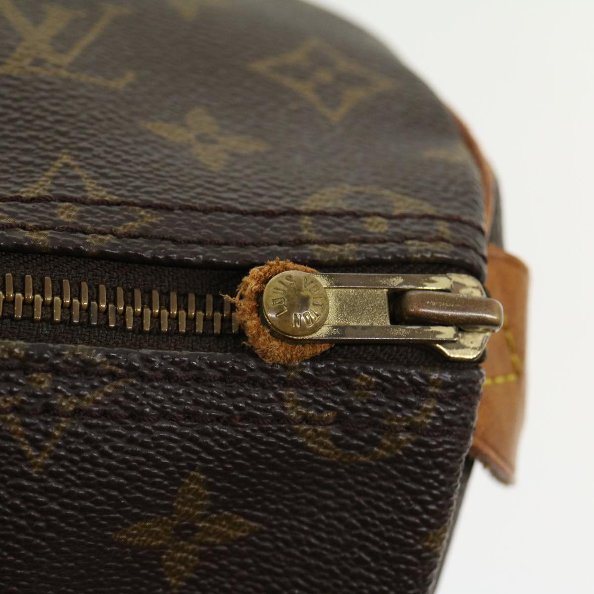 LOUIS VUITTON Monogram Speedy 35 Hand Bag M41524 LV Auth jk2342